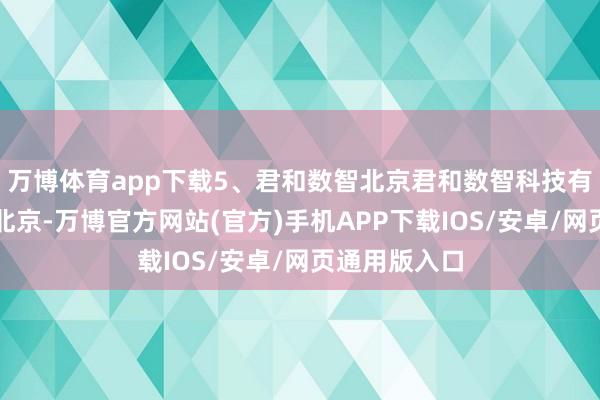 万博体育app下载5、君和数智北京君和数智科技有限公司立足北京-万博官方网站(官方)手机APP下载IOS/安卓/网页通用版入口